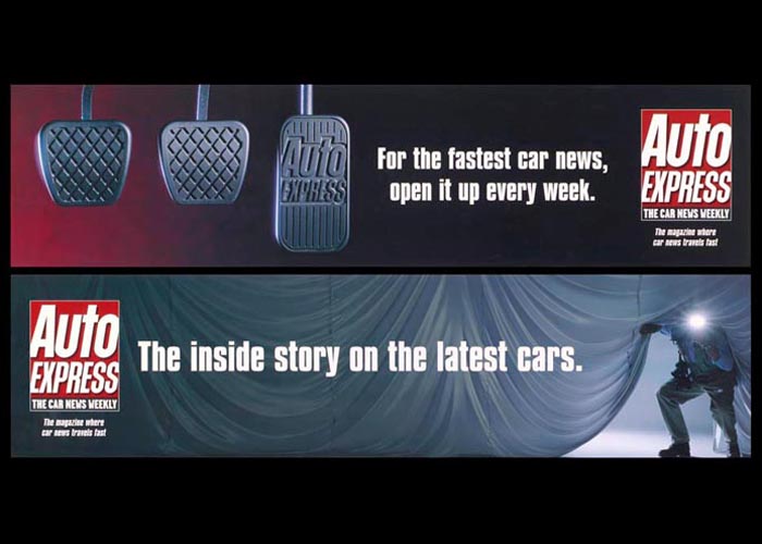 Auto Express Launch Posters - Dennis Publishing